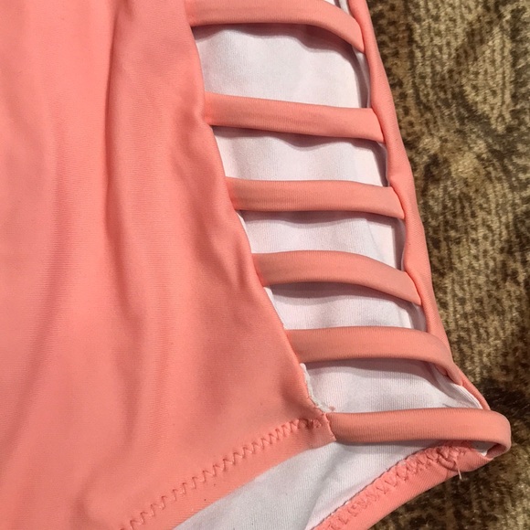 Cupshe Halter Top One Piece with Cut Outs - Picture 7 of 10